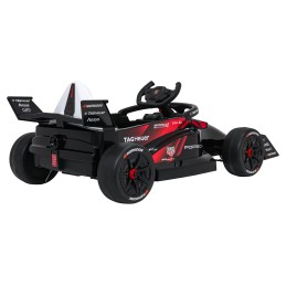 Pojazd Bolid Formuły E Porsche Czerwony