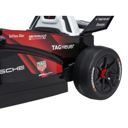 Pojazd Bolid Formuły E Porsche Czerwony