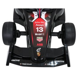 Pojazd Bolid Formuły E Porsche Czerwony