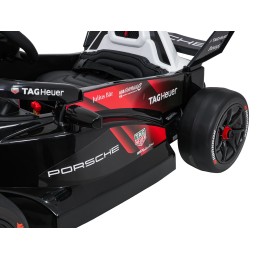 Pojazd Bolid Formuły E Porsche Czerwony