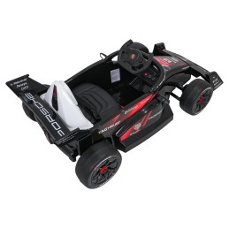 Pojazd Bolid Formuły E Porsche Czerwony