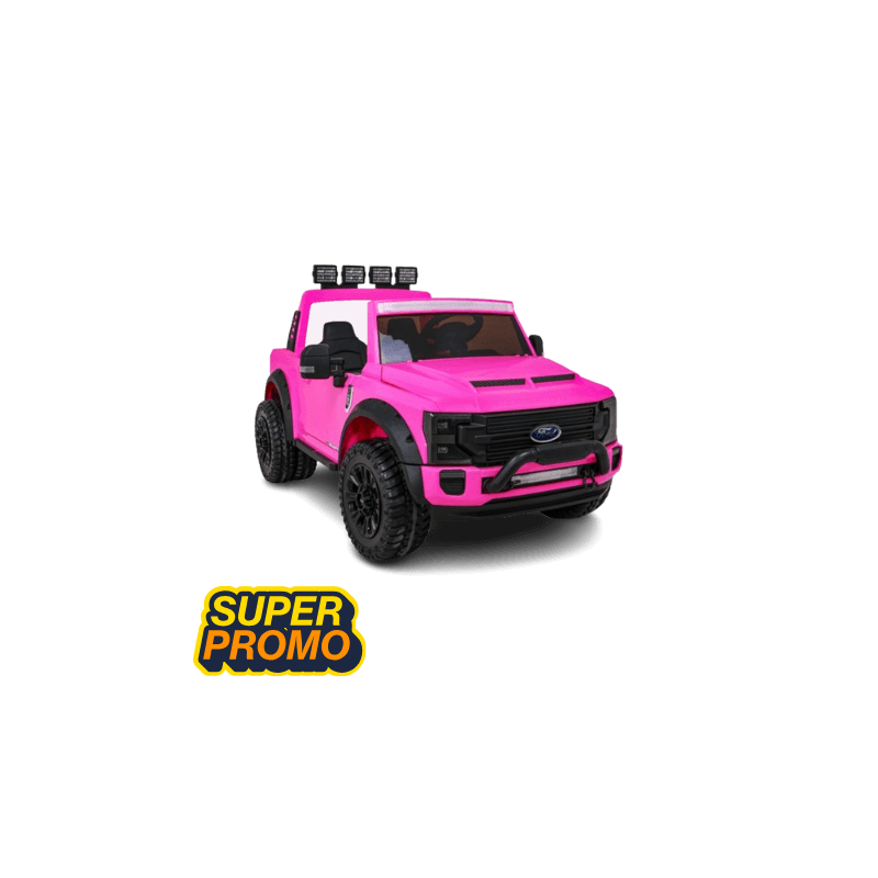 Ford Super Duty różowy