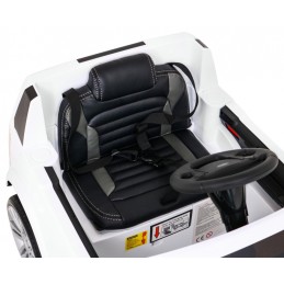 Land Rover Discovery Autko elektryczne dla dzieci Biały SUV + Pilot