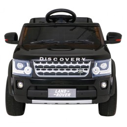 Land Rover Discovery Autko elektryczne dla dzieci Czarny SUV + Pilot