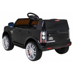 Land Rover Discovery Autko elektryczne dla dzieci Czarny SUV + Pilot