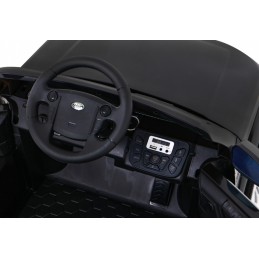 Land Rover Discovery Autko elektryczne dla dzieci Czarny SUV + Pilot