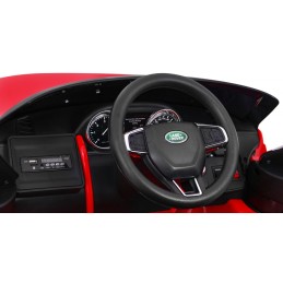Land Rover Discovery dla dzieci Czerwony SUV + Pilot