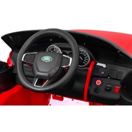 Land Rover Discovery dla dzieci Czerwony SUV + Pilot