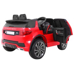 Land Rover Discovery dla dzieci Czerwony SUV + Pilot