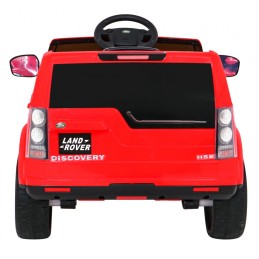 Land Rover Discovery Autko elektryczne dla dzieci, Czerwony SUV + Pilot