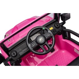 Pojazd Jeep Monster Różowy