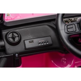 Pojazd Jeep Monster Różowy