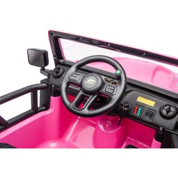 Pojazd Jeep Monster Różowy