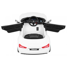 Maserati Ghibli na akumulator dla dzieci Biały + Pilot
