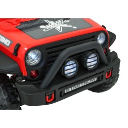 Pojazd Jeep BEAST 4x4 Czerwony