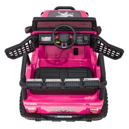 Pojazd Jeep BEAST 4x4 Różowy