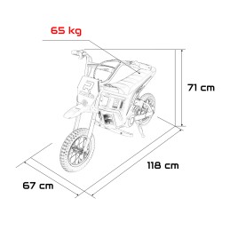 Pojazd Motor RZ56 MAX Czerwony