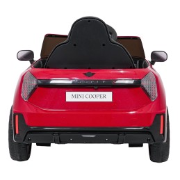 Pojazd Mini Cooper Czerwony