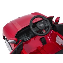 Pojazd Mini Cooper Czerwony