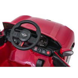 Pojazd Mini Cooper Czerwony