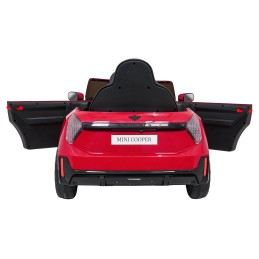 Pojazd Mini Cooper Czerwony