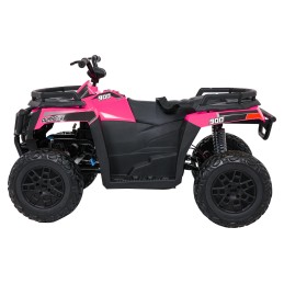 Pojazd Quad 4x4 ATV WOLF Różowy