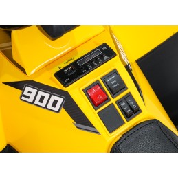 Pojazd Quad 4x4 ATV WOLF Żółty