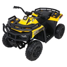 Pojazd Quad 4x4 ATV WOLF Żółty