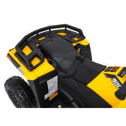 Pojazd Quad 4x4 ATV WOLF Żółty
