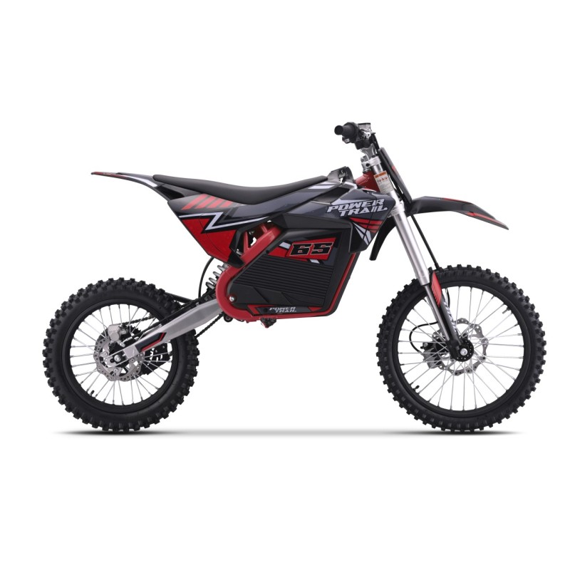 Pojazd Motor Elektryczny POWER TRAIL Czerwony