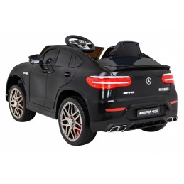 Mercedes Benz GLC63S dla dzieci Czarny Suv + Pilot + Napęd 4x4