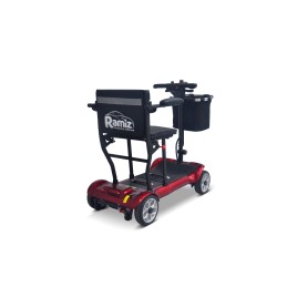 Skuter Elektryczny Czterokołowy dla Seniorów EasyGo Czerwony