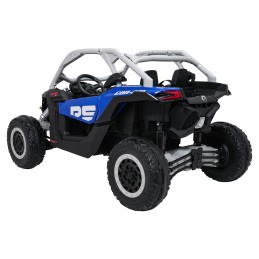 Pojazd Buggy Maverick Turbo RR Koła Niebiesko-Szary