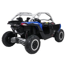 Pojazd Buggy Maverick Turbo RR Koła Niebiesko-Szary
