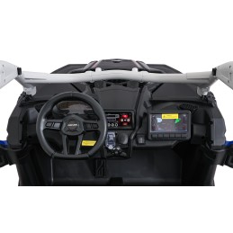 Pojazd Buggy Maverick Turbo RR Koła Niebiesko-Szary