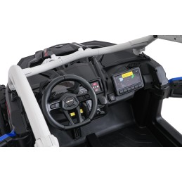 Pojazd Buggy Maverick Turbo RR Koła Niebiesko-Szary