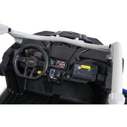 Pojazd Buggy Maverick Turbo RR Koła Niebiesko-Szary