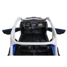 Pojazd Buggy Maverick Turbo RR Koła Niebiesko-Szary