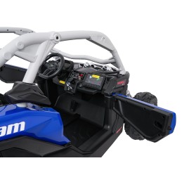 Pojazd Buggy Maverick Turbo RR Koła Niebiesko-Szary