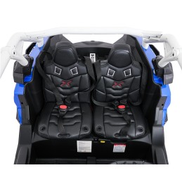 Pojazd Buggy Maverick Turbo RR Koła Niebiesko-Szary