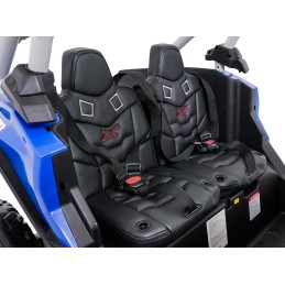 Pojazd Buggy Maverick Turbo RR Koła Niebiesko-Szary