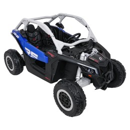 Pojazd Buggy Maverick Turbo RR Koła Niebiesko-Szary