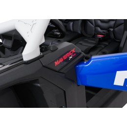 Pojazd Buggy Maverick Turbo RR Koła Niebiesko-Szary