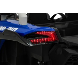 Pojazd Buggy Maverick Turbo RR Koła Niebiesko-Szary