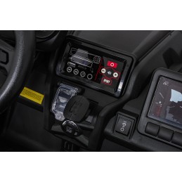 Pojazd Buggy Maverick Turbo RR Koła Niebiesko-Szary