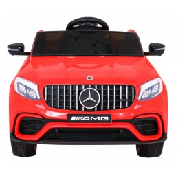 Mercedes Benz GLC63S dla dzieci Czerwony SUV + Pilot