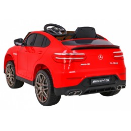 Mercedes Benz GLC63S dla dzieci Czerwony SUV + Pilot
