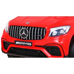 Mercedes Benz GLC63S dla dzieci Czerwony SUV + Pilot