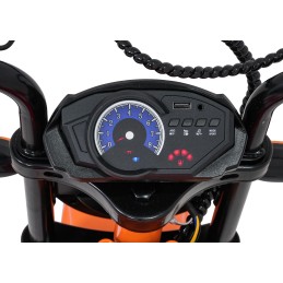 Pojazd Motor SUPERMOTO Pomarańczowy