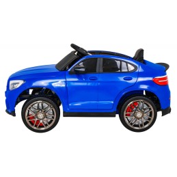 Mercedes Benz GLC63S dla dzieci Niebieski SUV z pilotem